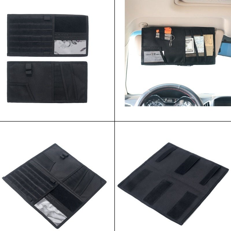 De Perfecte Auto Zonneklep Organizer – Alles Binnen Handbereik! - Small Space