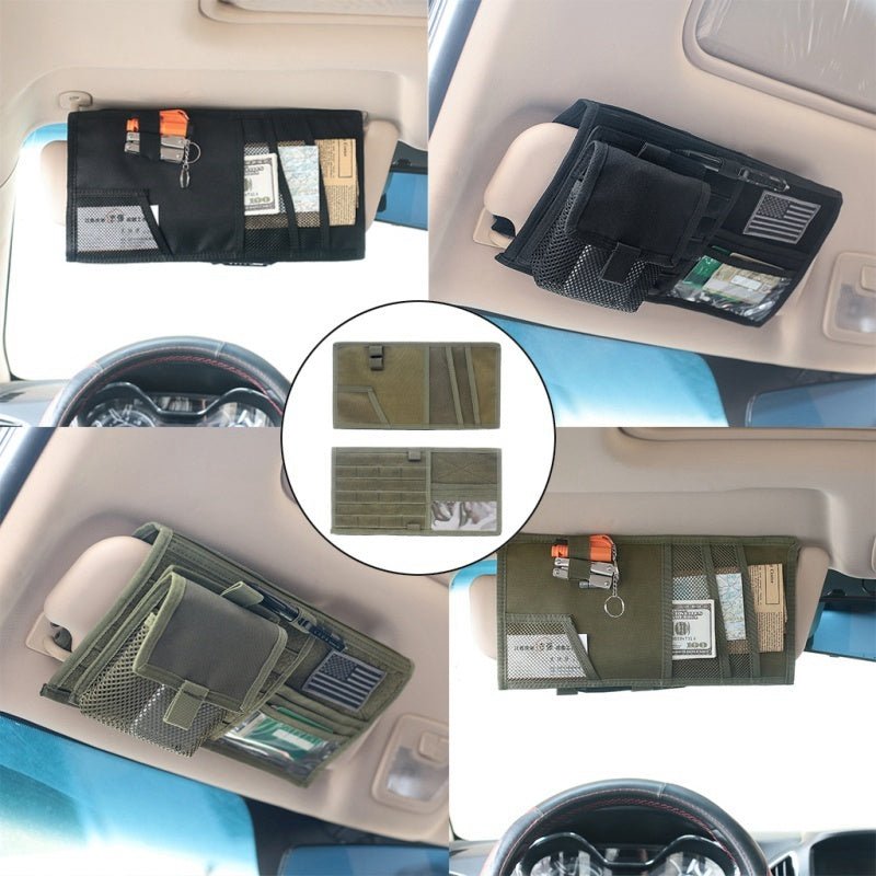 De Perfecte Auto Zonneklep Organizer – Alles Binnen Handbereik! - Small Space