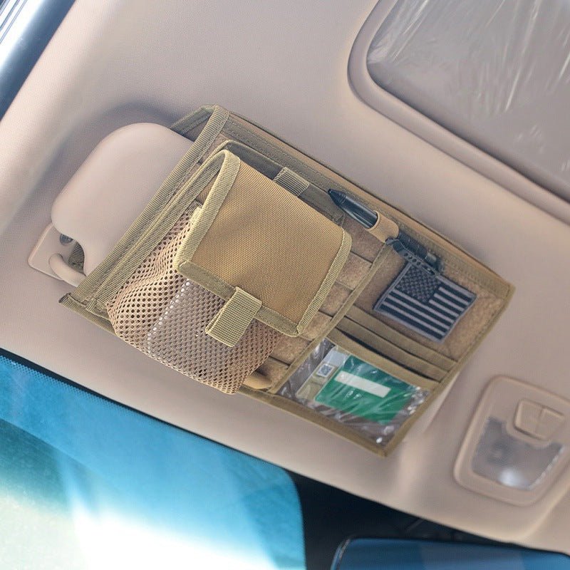De Perfecte Auto Zonneklep Organizer – Alles Binnen Handbereik! - Small Space