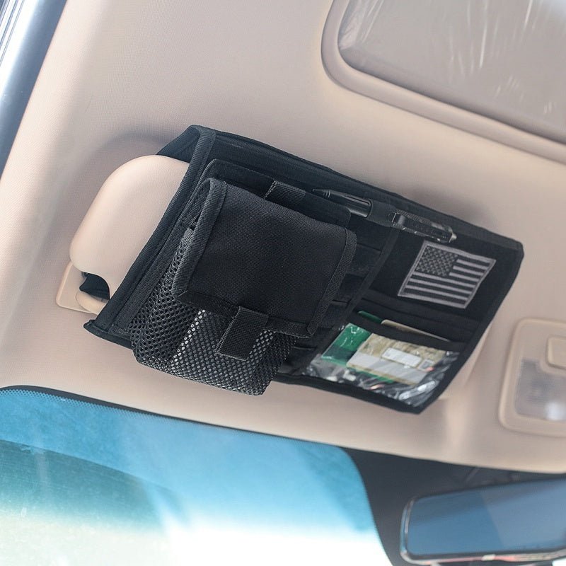 De Perfecte Auto Zonneklep Organizer – Alles Binnen Handbereik! - Small Space