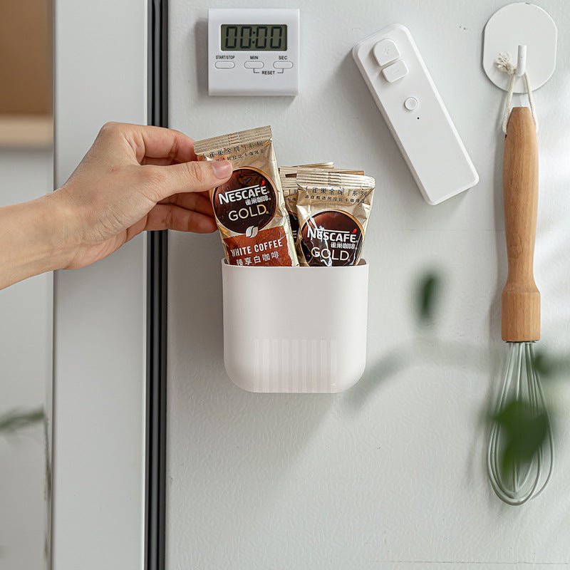 Magnetische Wandopslagbox: Praktisch Keukenhulpje Voor Extra Opbergruimte! - Small Space
