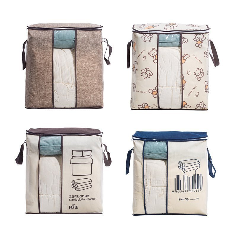 Prachtige Ruimtebesparende Opbergtas – Organiseer je Kleding en Dekens - Small Space