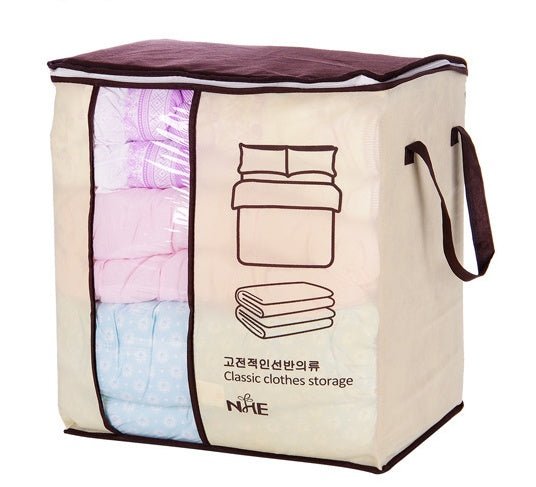 Prachtige Ruimtebesparende Opbergtas – Organiseer je Kleding en Dekens - Small Space