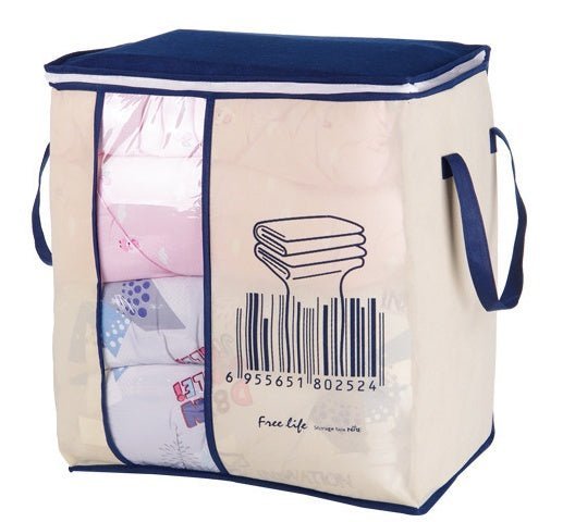 Prachtige Ruimtebesparende Opbergtas – Organiseer je Kleding en Dekens - Small Space