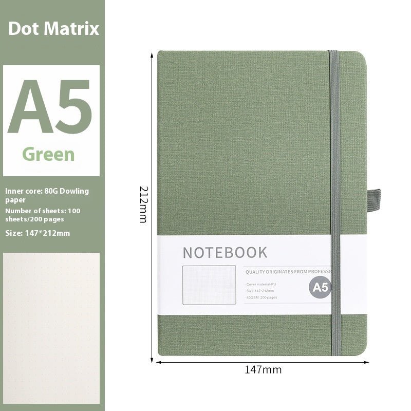 Stijlvol A5 Notitieboek voor Kantoor of Thuis - Strak en Praktisch! - Small Space