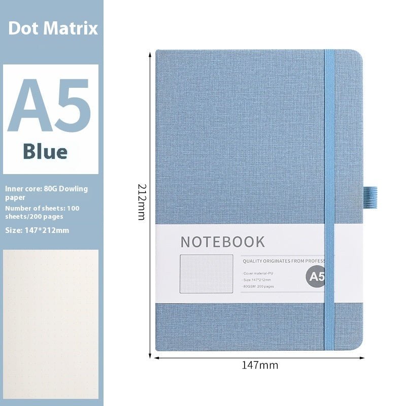 Stijlvol A5 Notitieboek voor Kantoor of Thuis - Strak en Praktisch! - Small Space