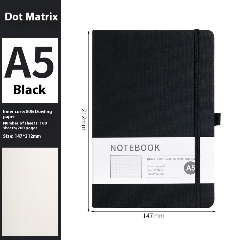 Stijlvol A5 Notitieboek voor Kantoor of Thuis - Strak en Praktisch! - Small Space