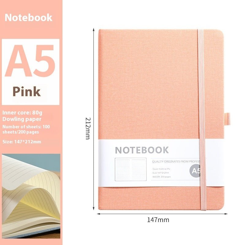 Stijlvol A5 Notitieboek voor Kantoor of Thuis - Strak en Praktisch! - Small Space