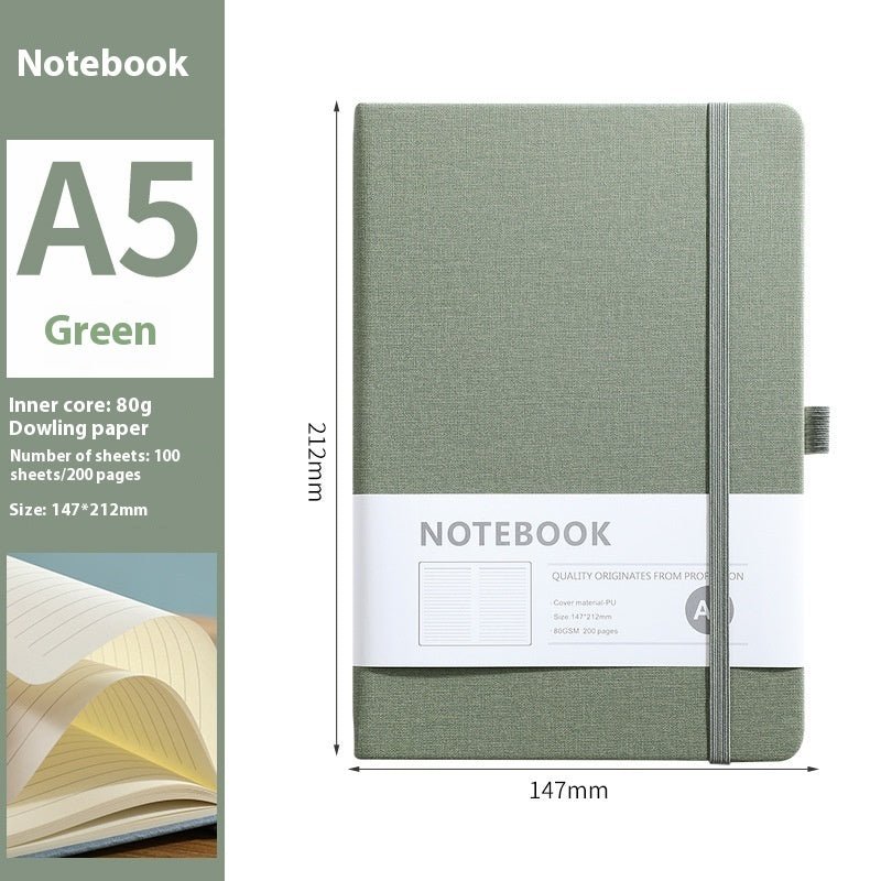Stijlvol A5 Notitieboek voor Kantoor of Thuis - Strak en Praktisch! - Small Space