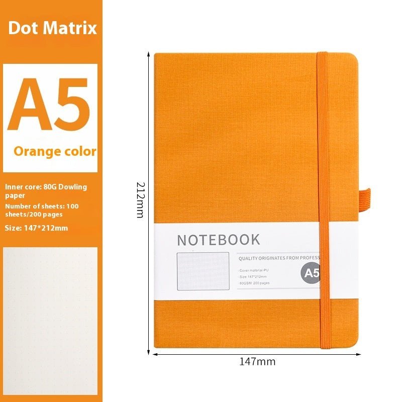 Stijlvol A5 Notitieboek voor Kantoor of Thuis - Strak en Praktisch! - Small Space