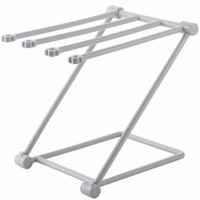 Super Slim vouwbaar vaatdoek rekje - Small Space