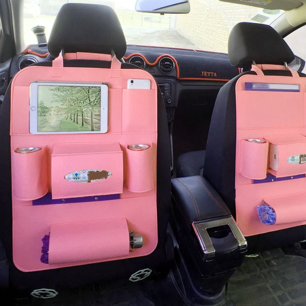 Zeer complete Autostoel Organizer – Houd alles netjes en bereikbaar! - Small Space