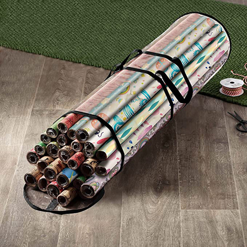 Handige Cadeaupapier Opbergzak – Houd Rollen Netjes & Beschermd