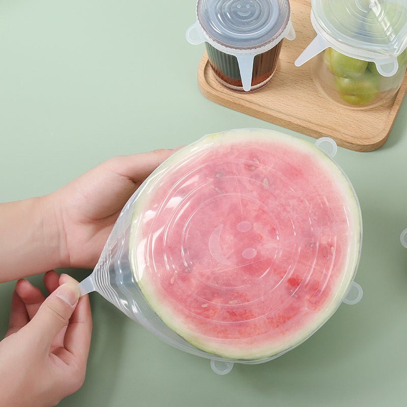 Geniale herbruikbare Silicone Dekselset - Houd Voedsel Langer Vers - Small Space