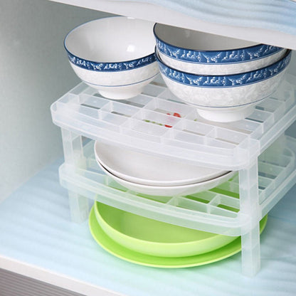 Handig Bordenrek: Creëer Extra Kastlagen en Bespaar Ruimte! - Small Space