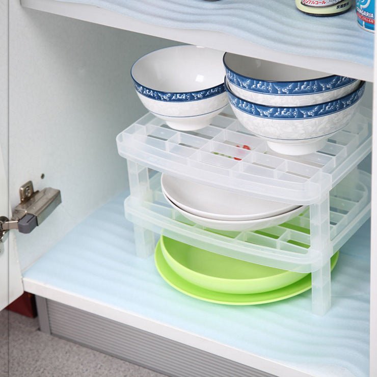 Handig Bordenrek: Creëer Extra Kastlagen en Bespaar Ruimte! - Small Space