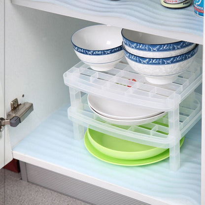 Handig Bordenrek: Creëer Extra Kastlagen en Bespaar Ruimte! - Small Space