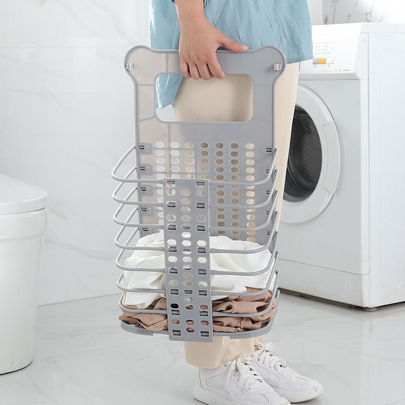 Hangbare Opvouwbare Wasmand – Bespaar Ruimte op de Vloer! - Small Space