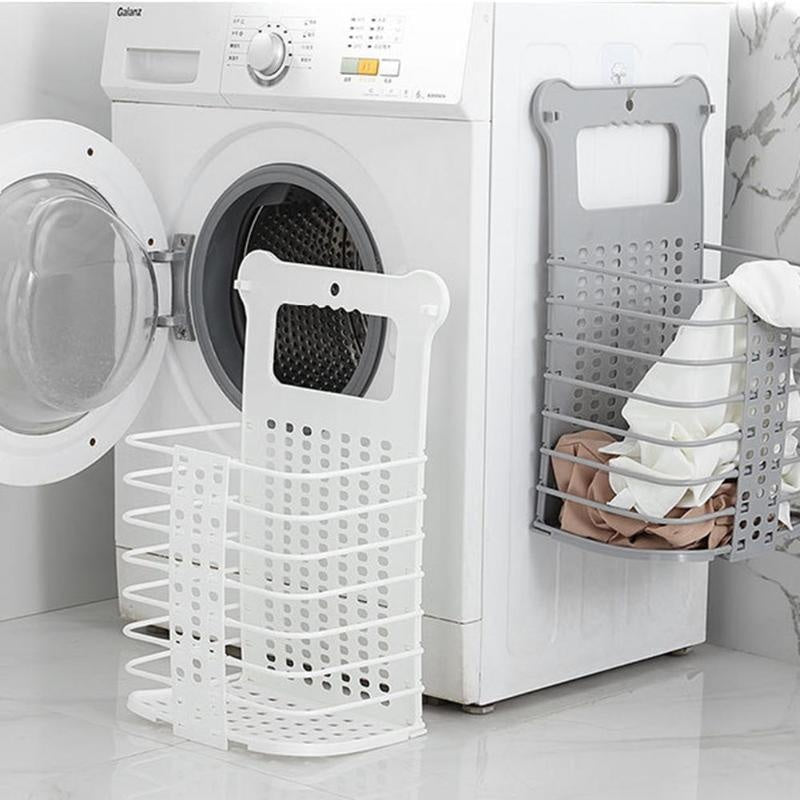 Hangbare Opvouwbare Wasmand – Bespaar Ruimte op de Vloer! - Small Space