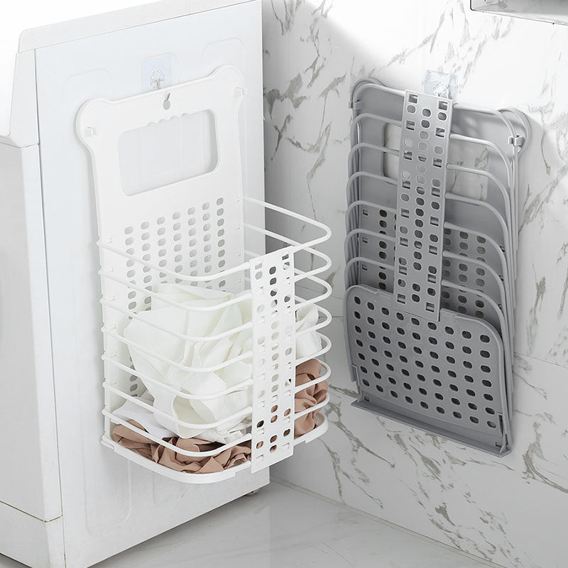 Hangbare Opvouwbare Wasmand – Bespaar Ruimte op de Vloer! - Small Space