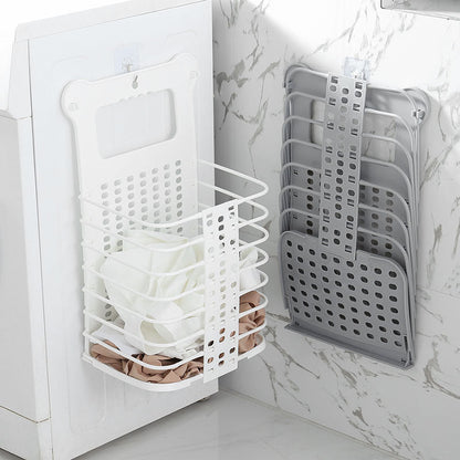 Hangbare Opvouwbare Wasmand – Bespaar Ruimte op de Vloer! - Small Space