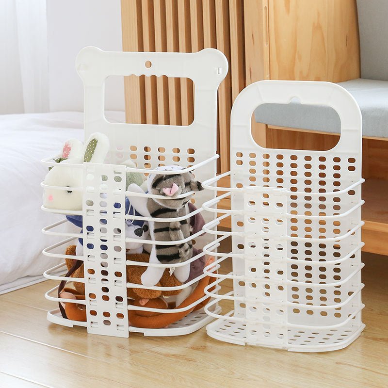 Hangbare Opvouwbare Wasmand – Bespaar Ruimte op de Vloer! - Small Space