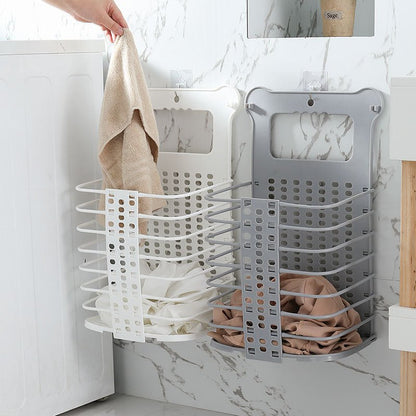 Hangbare Opvouwbare Wasmand – Bespaar Ruimte op de Vloer! - Small Space