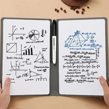 Herbruikbaar A5 Whiteboard Notitieboek – Stijlvolle, Duurzame Planner voor Elke Dag! - Small Space