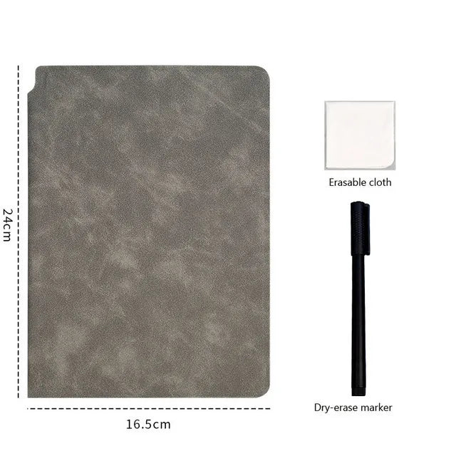 Herbruikbaar A5 Whiteboard Notitieboek – Stijlvolle, Duurzame Planner voor Elke Dag! - Small Space