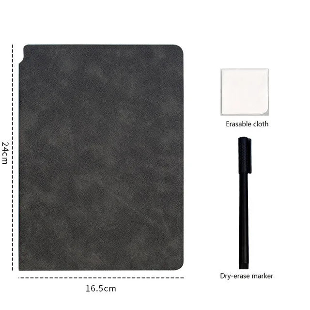 Herbruikbaar A5 Whiteboard Notitieboek – Stijlvolle, Duurzame Planner voor Elke Dag! - Small Space