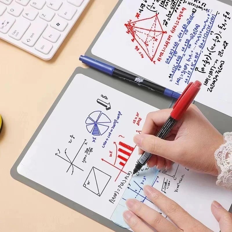 Herbruikbaar A5 Whiteboard Notitieboek – Stijlvolle, Duurzame Planner voor Elke Dag! - Small Space