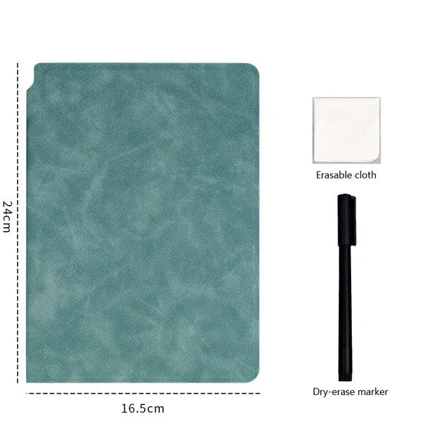 Herbruikbaar A5 Whiteboard Notitieboek – Stijlvolle, Duurzame Planner voor Elke Dag! - Small Space
