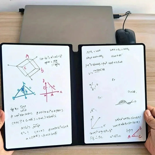 Herbruikbaar A5 Whiteboard Notitieboek – Stijlvolle, Duurzame Planner voor Elke Dag! - Small Space