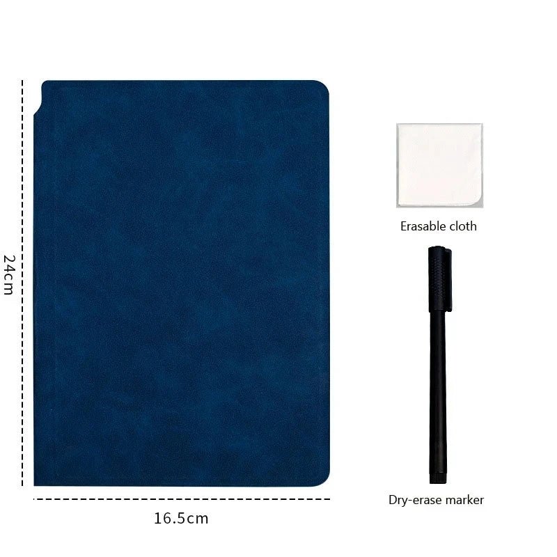 Herbruikbaar A5 Whiteboard Notitieboek – Stijlvolle, Duurzame Planner voor Elke Dag! - Small Space
