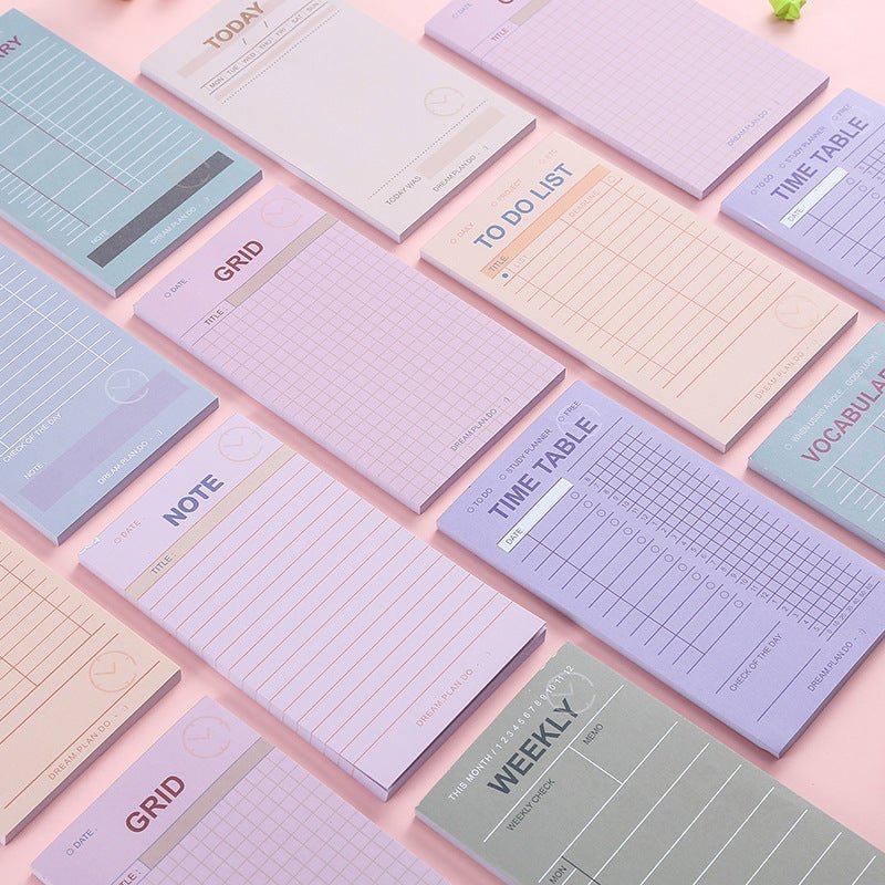 Houd Elke Dag Overzicht! Handige Post - it Dagplanner voor Productiviteit - Small Space