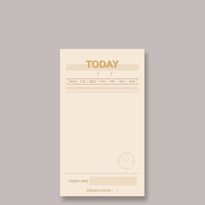 Houd Elke Dag Overzicht! Handige Post - it Dagplanner voor Productiviteit - Small Space