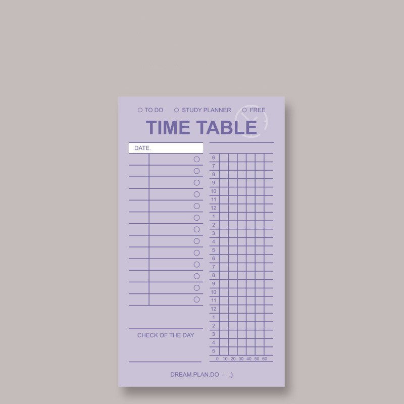 Houd Elke Dag Overzicht! Handige Post - it Dagplanner voor Productiviteit - Small Space