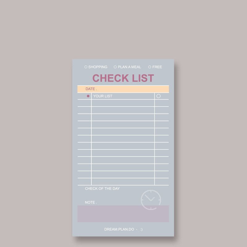 Houd Elke Dag Overzicht! Handige Post - it Dagplanner voor Productiviteit - Small Space