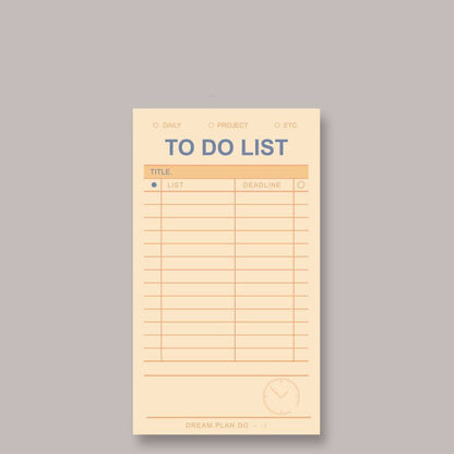 Houd Elke Dag Overzicht! Handige Post - it Dagplanner voor Productiviteit - Small Space
