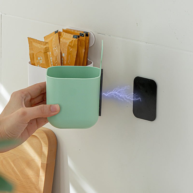 Magnetische Wandopslagbox: Praktisch Keukenhulpje Voor Extra Opbergruimte! - Small Space