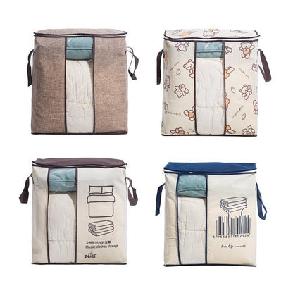 Prachtige Ruimtebesparende Opbergtas – Organiseer je Kleding en Dekens - Small Space