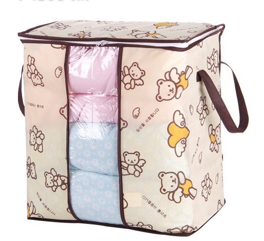 Prachtige Ruimtebesparende Opbergtas – Organiseer je Kleding en Dekens - Small Space