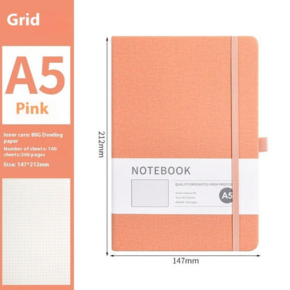 Stijlvol A5 Notitieboek voor Kantoor of Thuis - Strak en Praktisch! - Small Space
