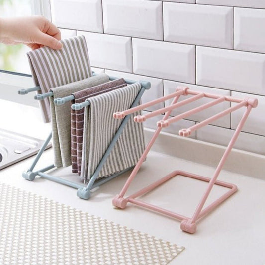 Super Slim vouwbaar vaatdoek rekje - Small Space